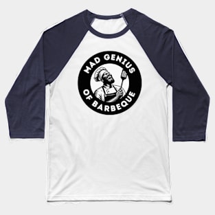 Mad Genius of Barbeque Baseball T-Shirt